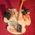 遊び道具シリーズその３：木製メリーゴーラウンド 1
