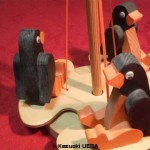 遊び道具シリーズその３：木製メリーゴーラウンド 3