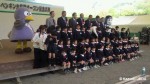 式典に参加した幼稚園児