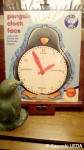 penguin clock face