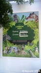ロンドン動物園-営業時間案内看板