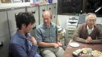 東京大学の樋口先生、マッセイ大学(ニュージーランド)のJ.F.Cockrem先生、有意義で楽しい「ペンギン講演」と交流会