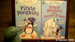 『Pirate Penguins』(Frank Rodgers著、Penguin Books Ltd.、2006年)と『Pirate Penguins and the Sardines of Doom』(同、2007年)