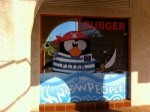 スペインアルメリアのハンバーガーショップ