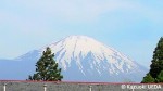 先週拝んだ「快晴の富士山」