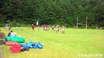福島県のスポーツ施設に東京と東北の熱いラガーメンの闘士と友情が花開きました