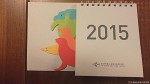 2015年のペンギンカレンダーです(^○^)!!