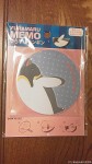 百均で手に入れた「ゆらすいペンギンメモパッド」だそうです(^○^)!!