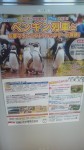 近鉄線の構内で見かけたペンギンイベントポスターです(^○^)!!