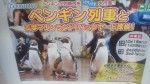 近鉄線の構内で見かけたペンギンイベントポスターです(^○^)!!