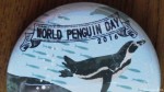 江戸川区自然動物園特製「世界ペンギンデー」記念ペンギンカンバッチです(^○^)!!